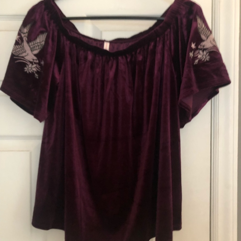 Off the shoulder top